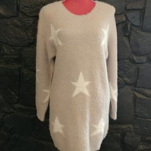 Le Lis Star Sweater Dress M